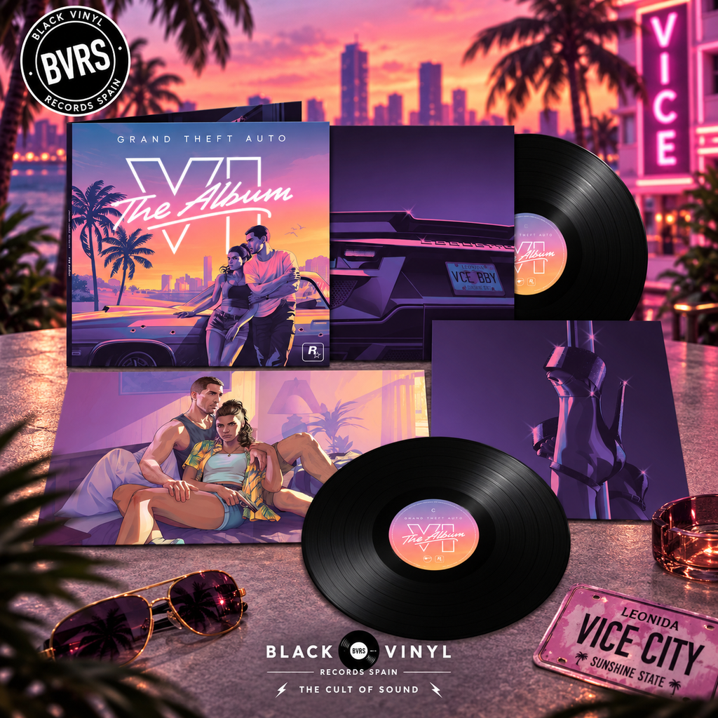 Grand Theft Auto VI: The Album - Black 2LP Vinyl