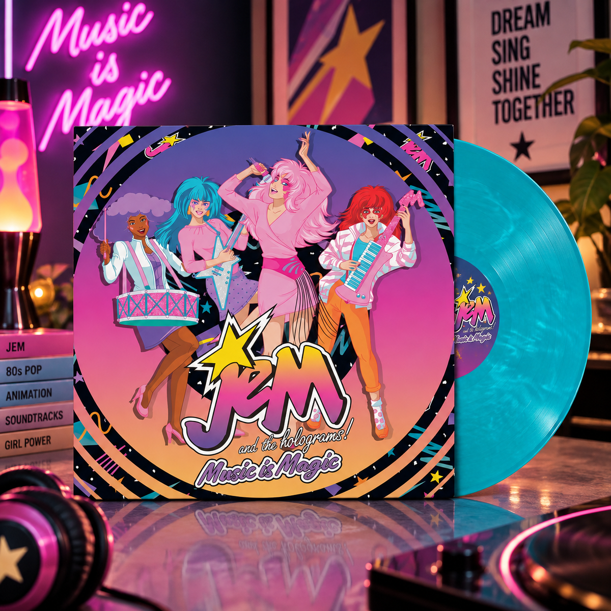 Jem and the Holograms - Music Is Magic - Blue Edition