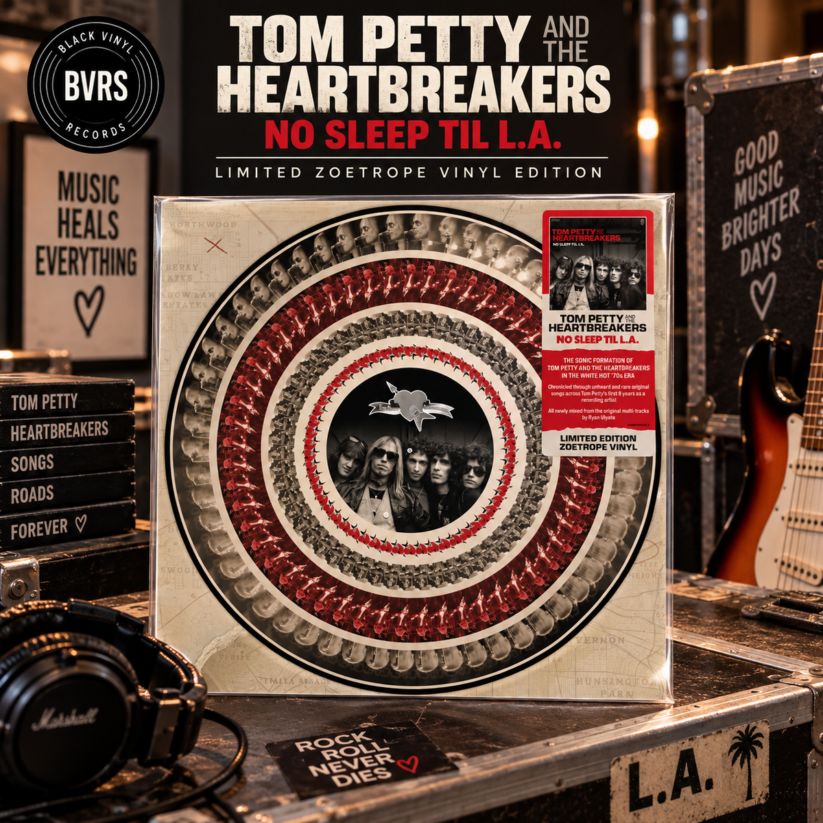 Tom Petty & The Heartbreakers - No Sleep Til L.A. - Limited Zoetrope Vinyl Edition