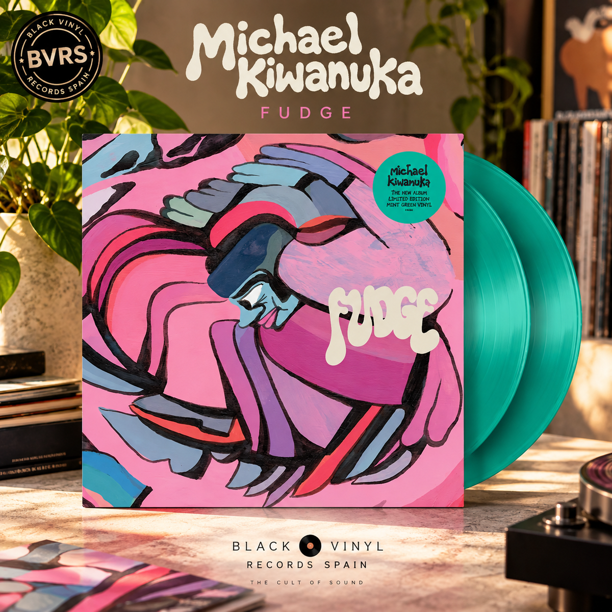 Michael Kiwanuka - Fudge - Indie Exclusive Mint Green Vinyl Edition (2LP)