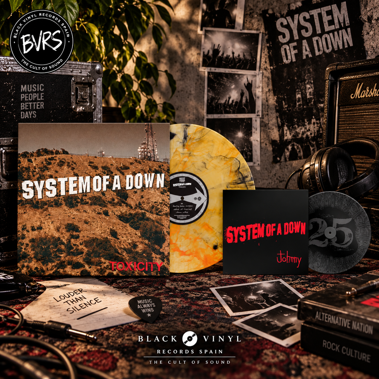 System of a Down - Toxicity 25th Anniversary Edition Vinyl - Exclusive Variant 1