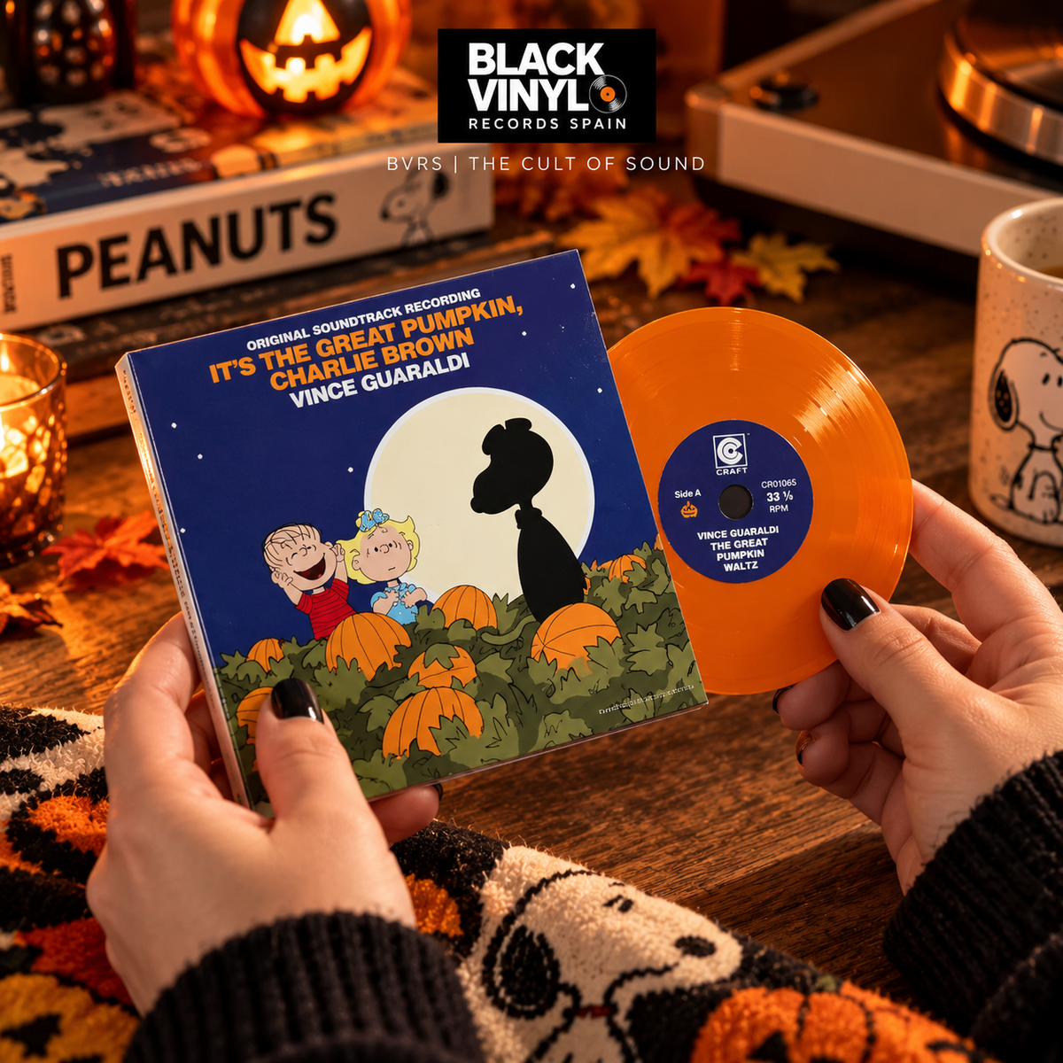 Vince Guaraldi - The Great Pumpkin Waltz / Graveyard Theme - Tiny Vinyl 4 Inch Edition (Target Exclusive)