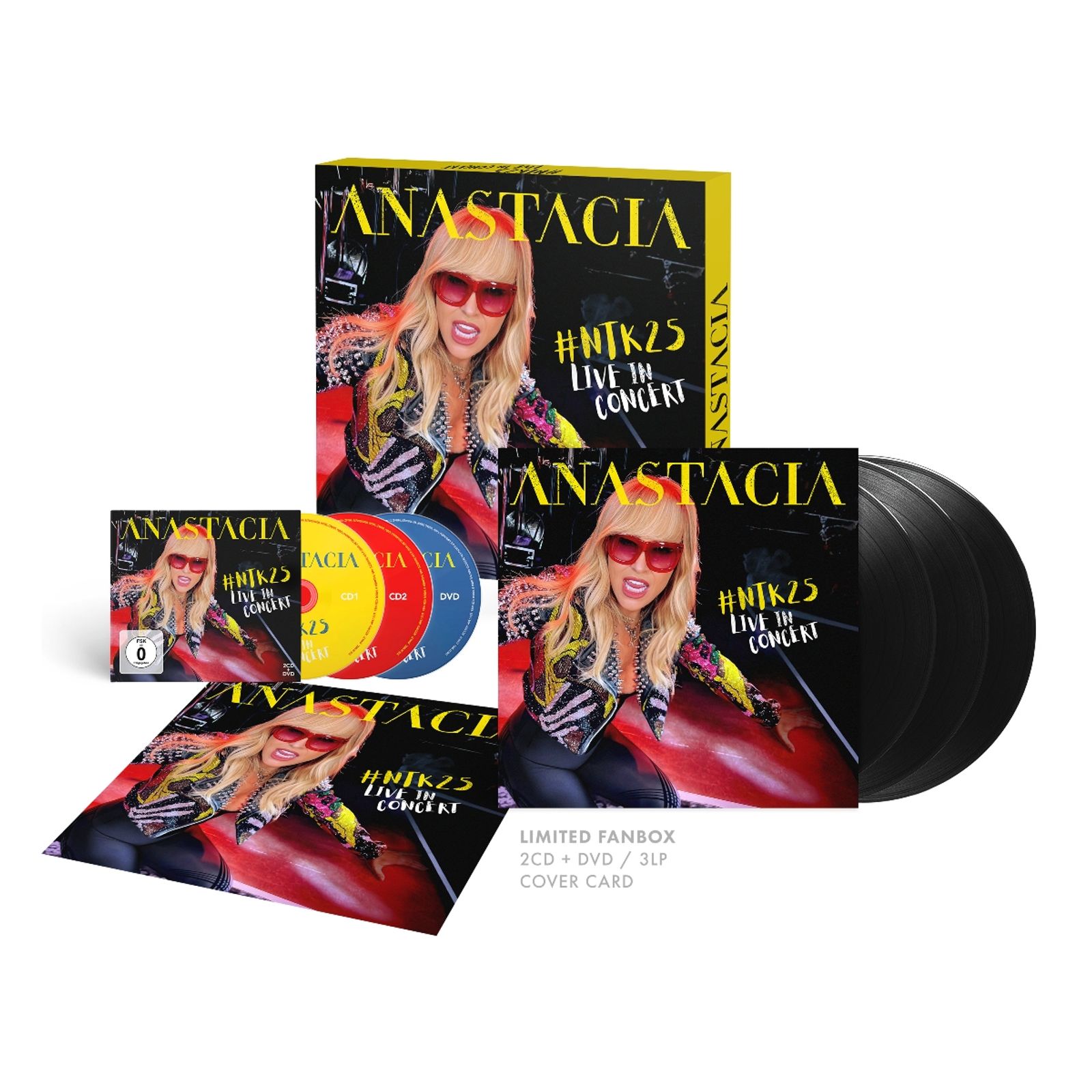Anastacia Anastacia #NTK25 - Live in Concert 3LP+2CD+DVD