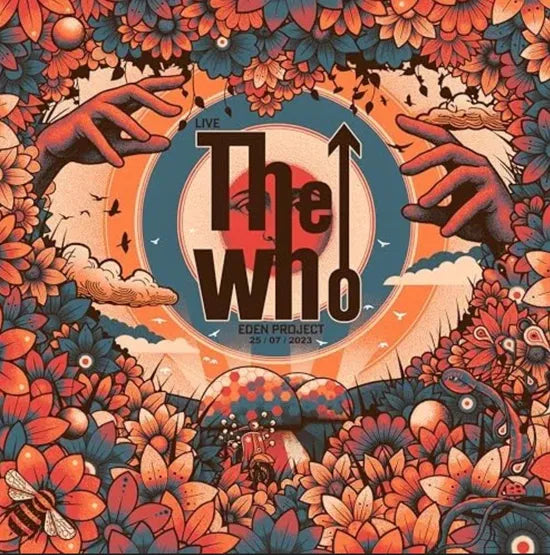 The Who - Live At Eden Project 25 / 07 / 2023 3LP - Black Vinyl Records Spain