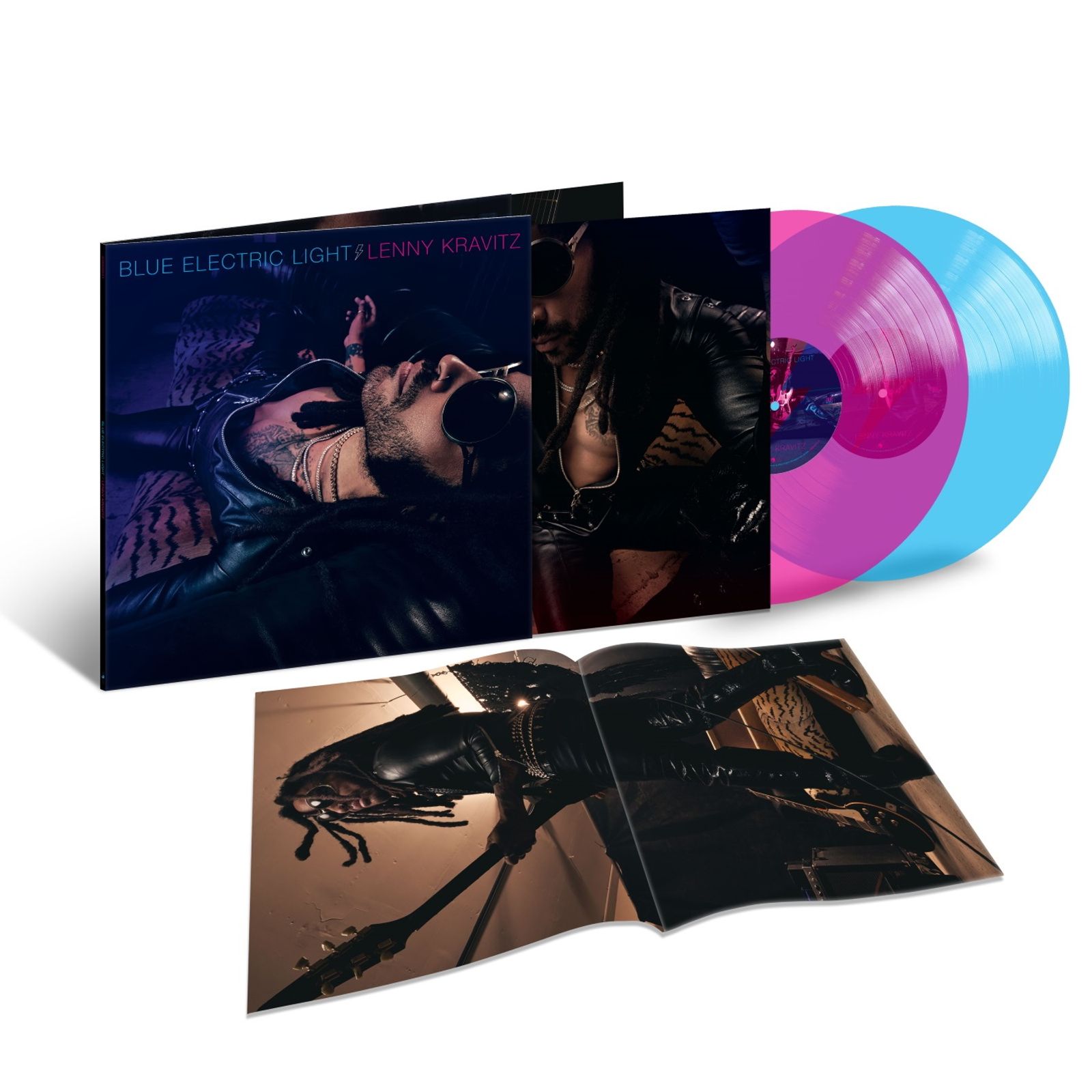 Lenny Kravitz: Blue Electric Light (180g) (Pink/Blue Vinyl) - Black Vinyl Records Spain