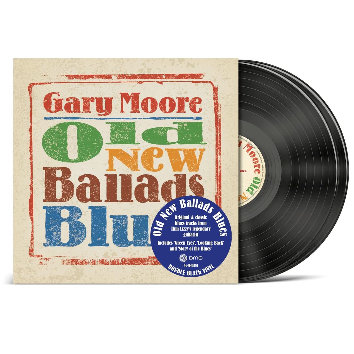 Gary Moore Old New Ballads Blues 2 LPs