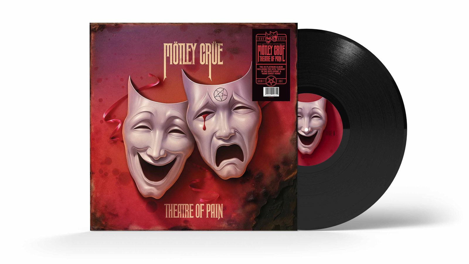 Mötley Crüe: Theatre Of Pain (40th Anniversary) LP