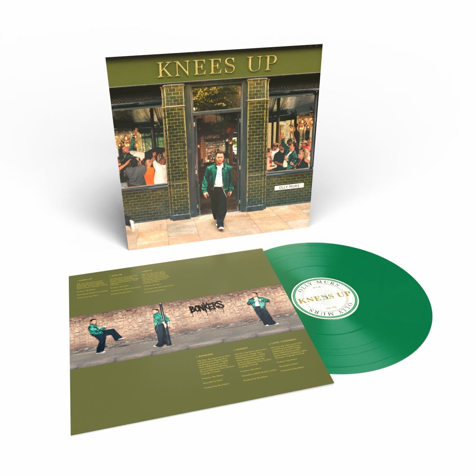 Olly Murs: Knees Up (Transparent Green Vinyl) LP