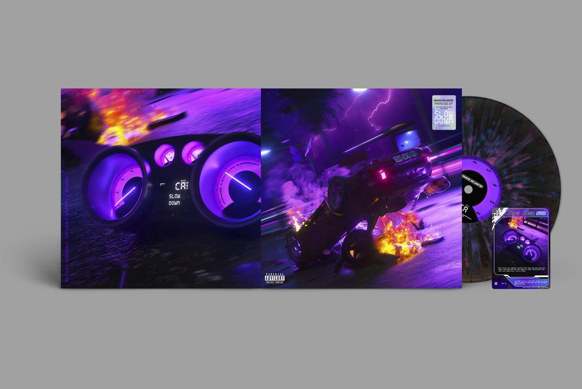 Chase Atlantic Paradise (Black Ice with Pink and Blue Splatter Vinyl)