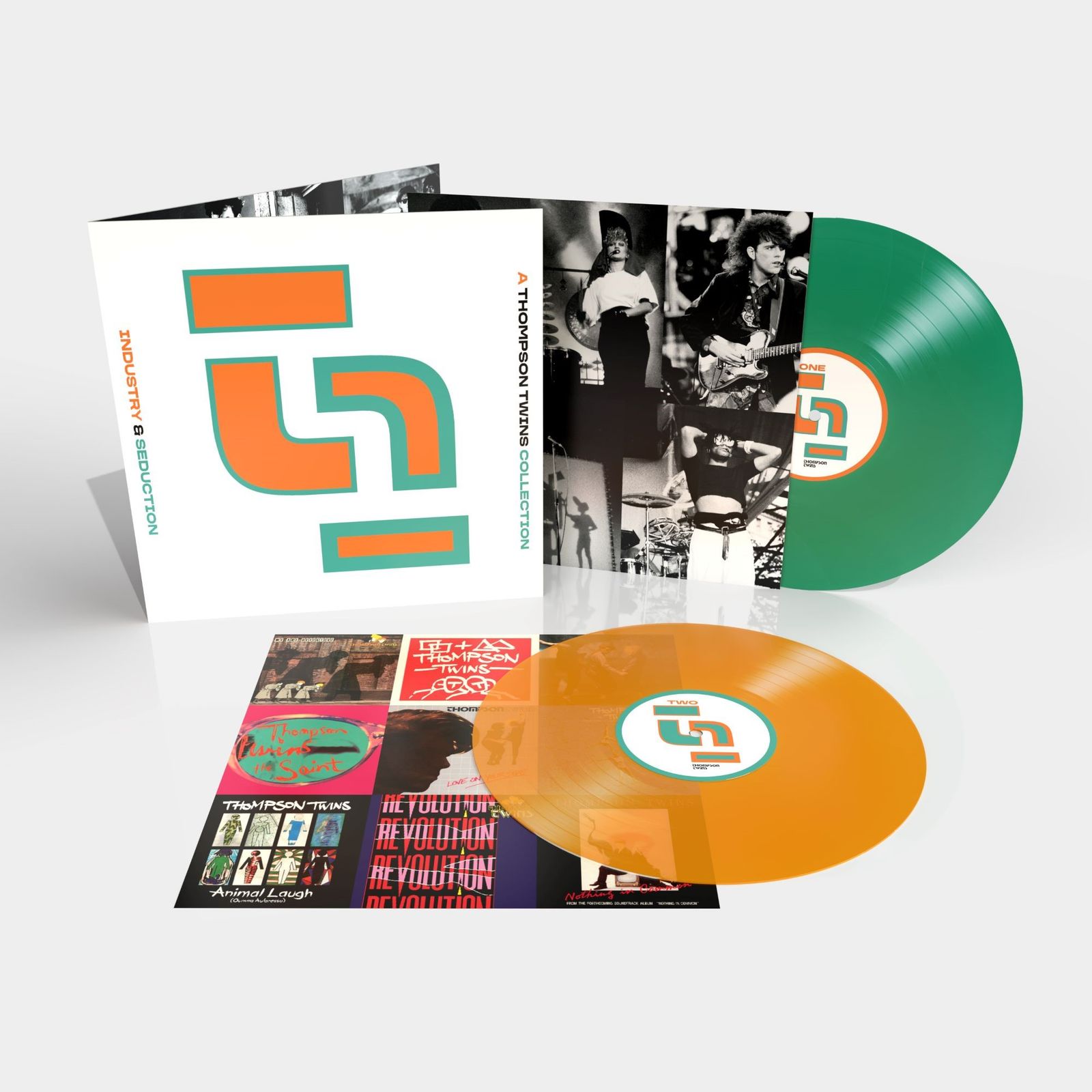 Thompson Twins: Industry & Seduction: A Thompson Twins Collection (Remaster) (Transparent Green & Orange Vinyl) 2 LPs