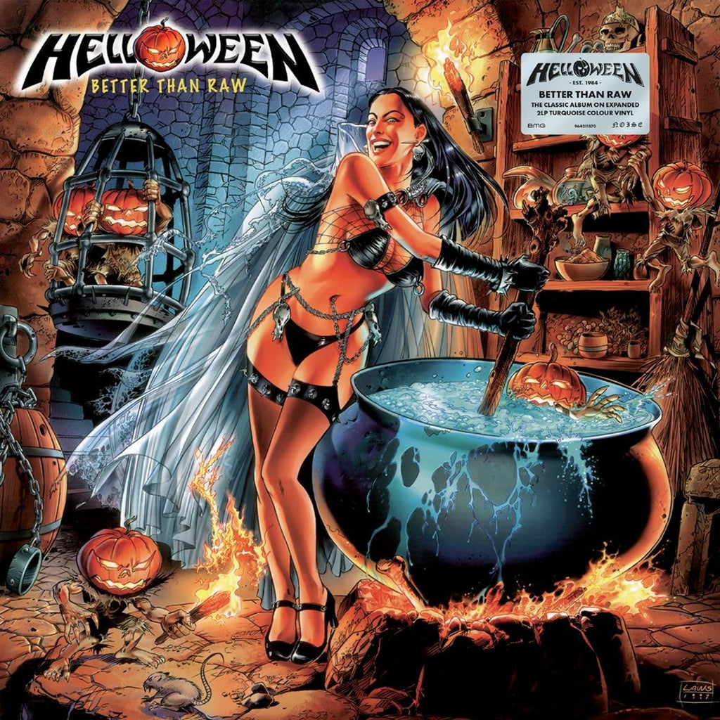 Helloween: Better Than Raw (Expanded Edition) (Turquoise Vinyl) 2 LPs