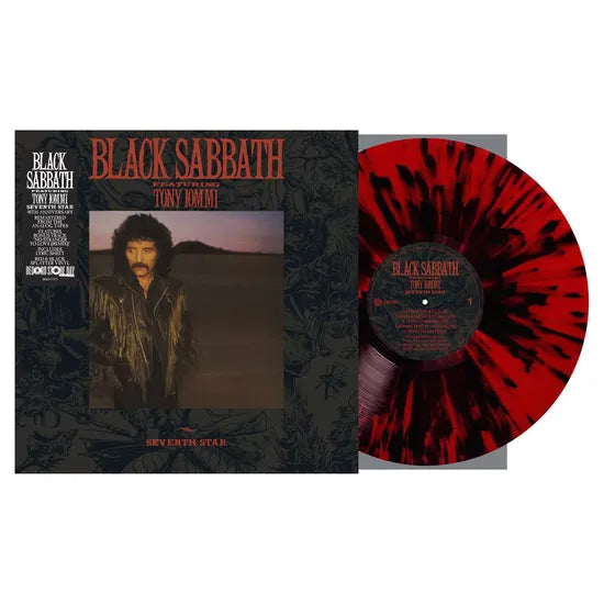 Black Sabbath - Seventh Star RSD 2026 Red & Black Splatter Vinyl edition - Black Vinyl Records Spain