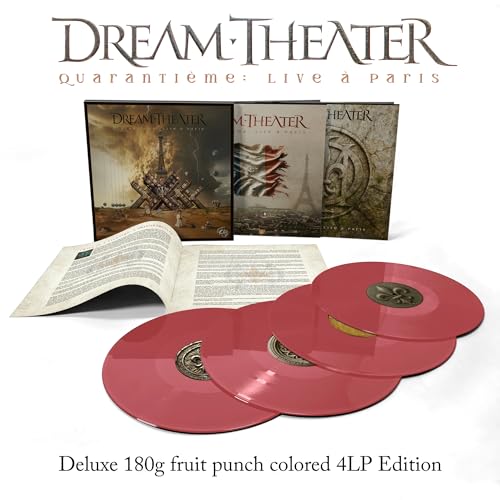 Dream Theater - Quarantieme: Live A Paris [Deluxe Fruit Punch Colored 4Lp] USA IMPORT