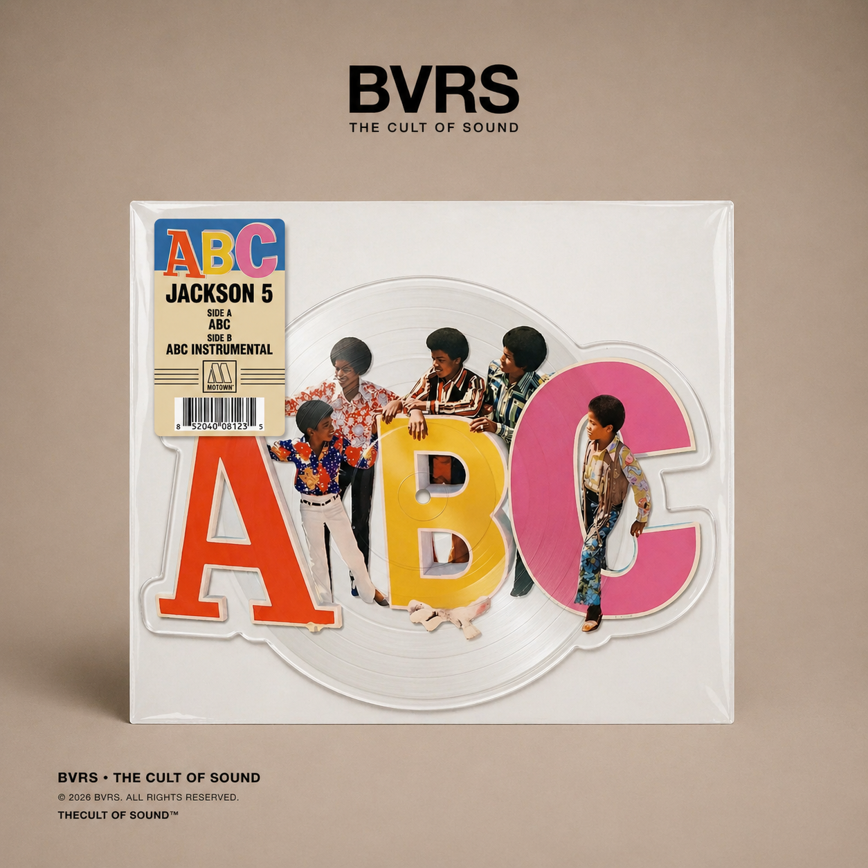 Jackson 5 - "ABC" Die Cut Vinyl USA IMPORT