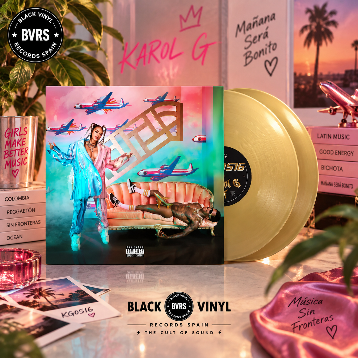 Karol G - KG0516 (2LP Vinyl) USA IMPORT