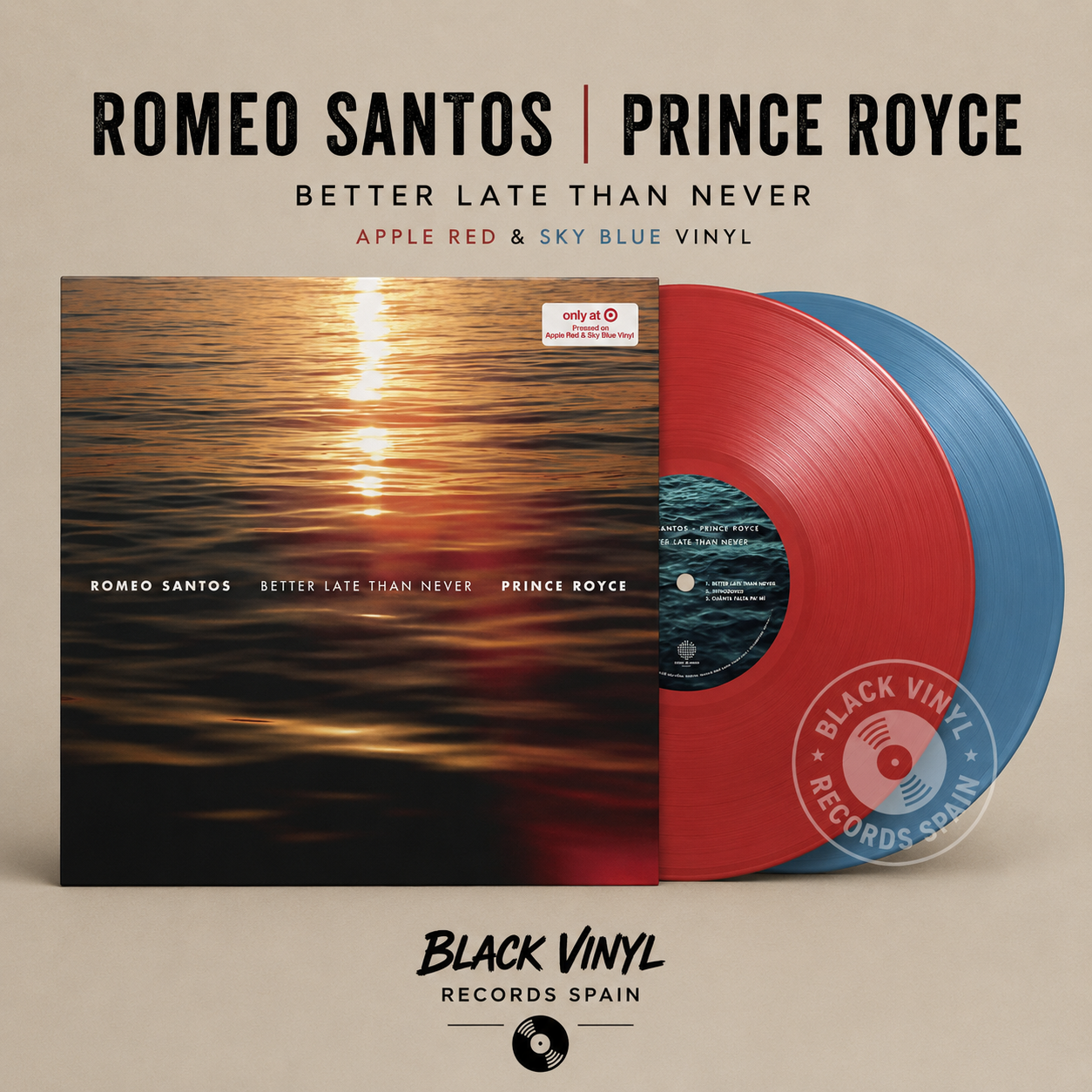 Romeo Santos & Prince Royce - Better Late Than Never (Target Exclusive, Vinyl 12")