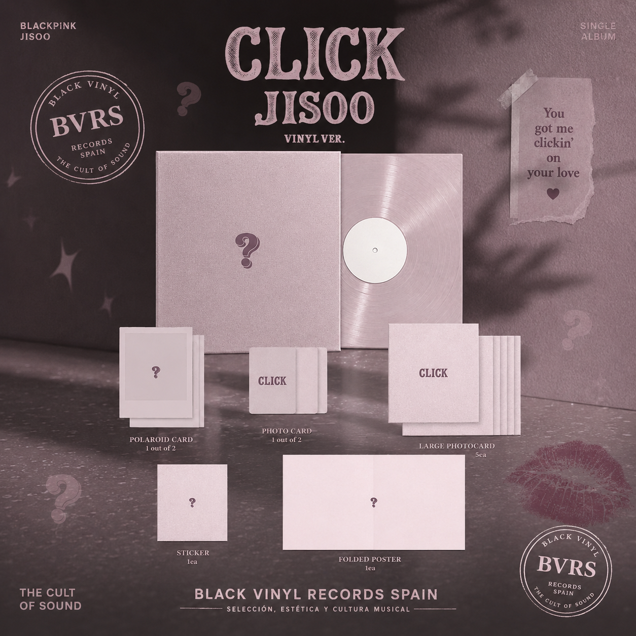 JISOO (BLACKPINK) - Click (LP)