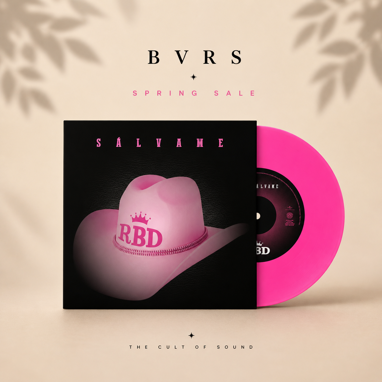RBD - Sálvame - 7" Vinyl - Black Vinyl Records Spain