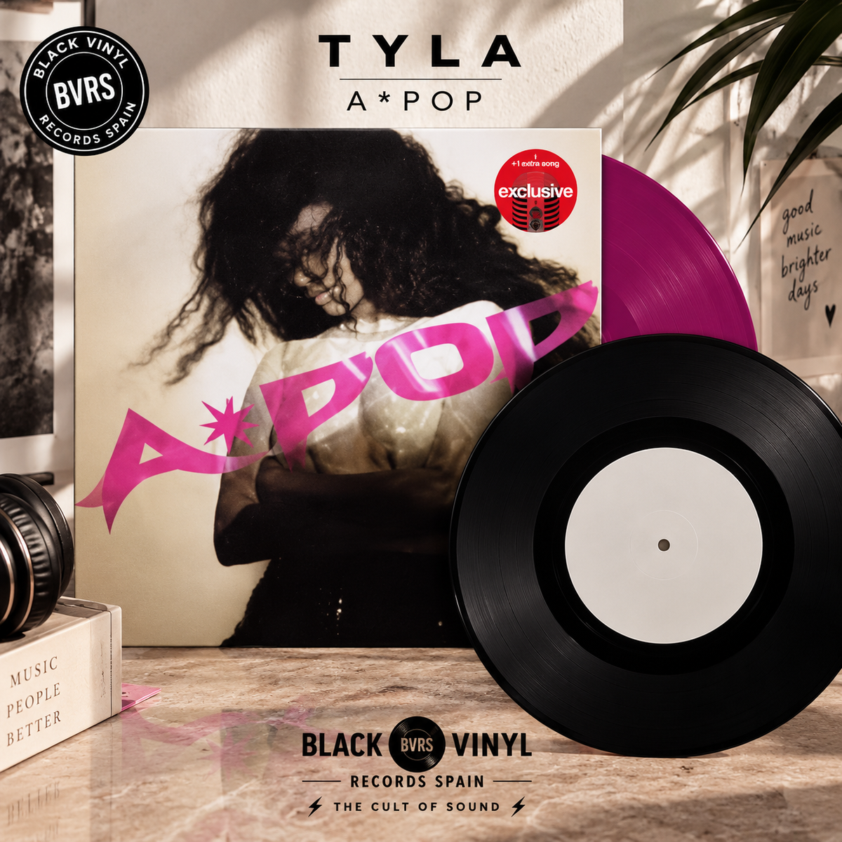 TYLA – A*POP (Target Exclusive “That Girl Plum” Vinyl LP + Bonus 7") – USA IMPORT
