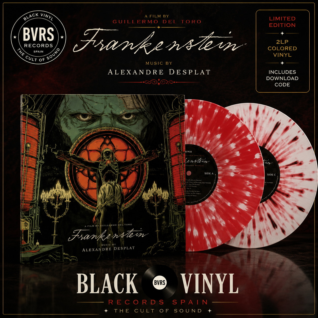 Alexandre Desplat - Frankenstein 2 LPs