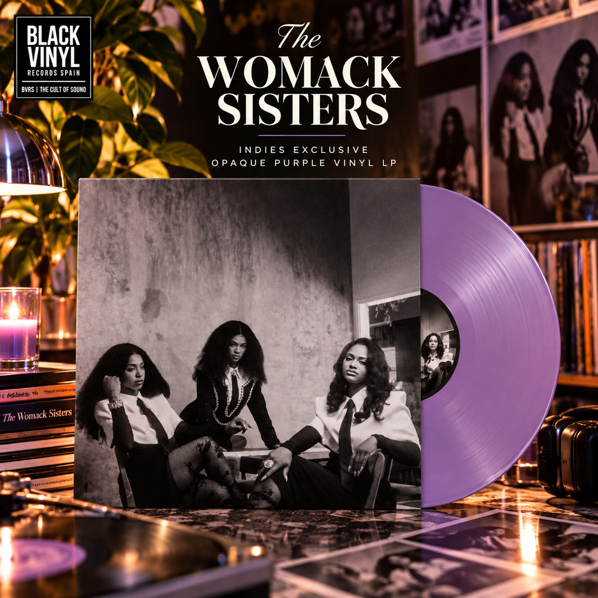 The Womack Sisters - The Womack Sisters - Indies Exclusive Opaque Purple Vinyl LP