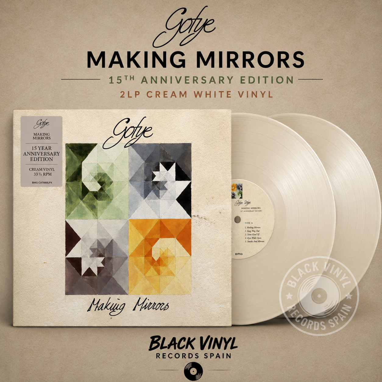 Gotye - Making Mirrors 15th Anniversary (Cream Vinyl) (2LP)