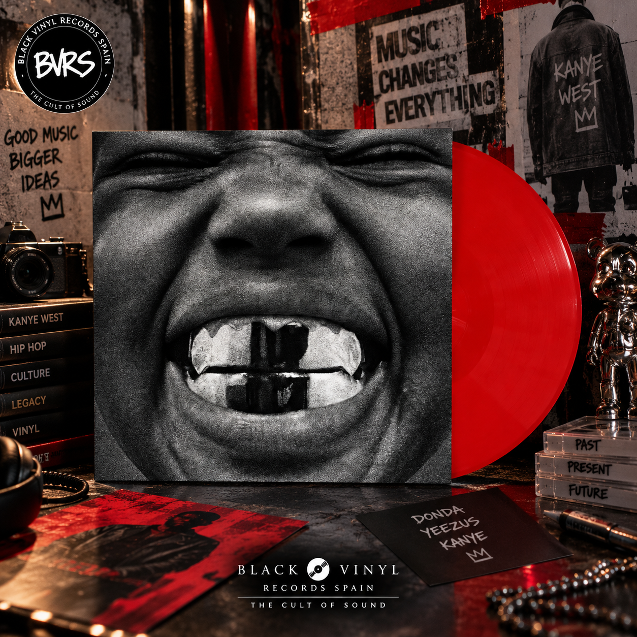 YE (Kanye West) – BULLY LP · Red Vinyl  ·