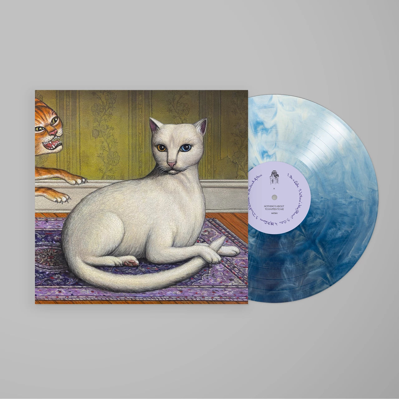 Mitski Nothing's About to Happen to Me - (hmv Exclusive) Blue Cat Eye Vinyl IMPORT