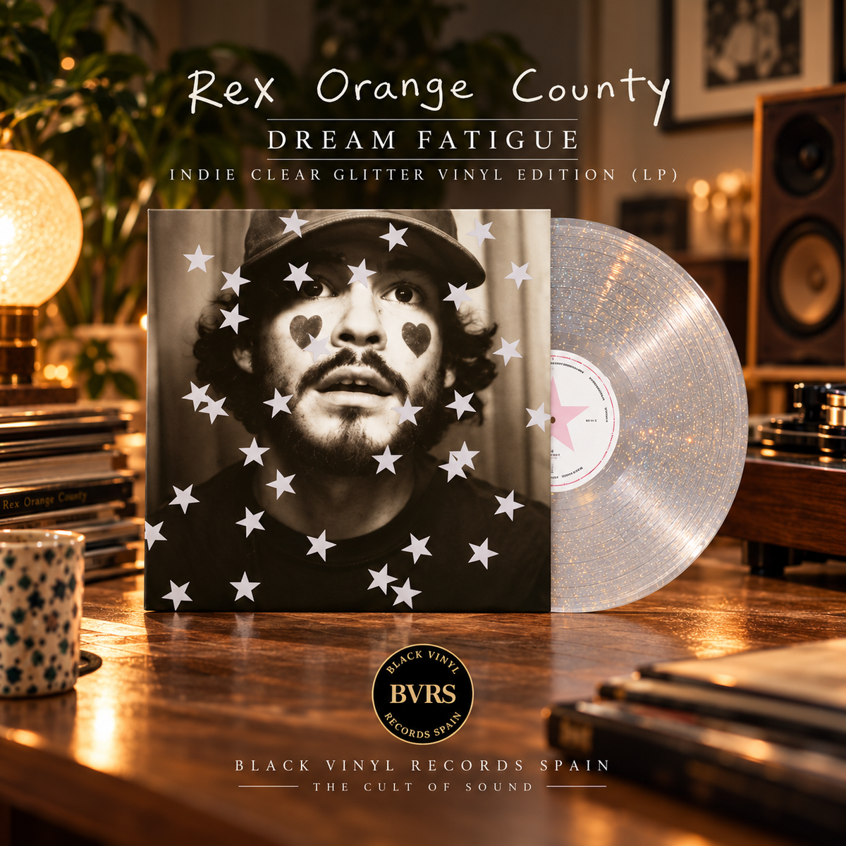 Rex Orange County - Dream Fatigue - Indie Clear Glitter Vinyl Edition (LP)