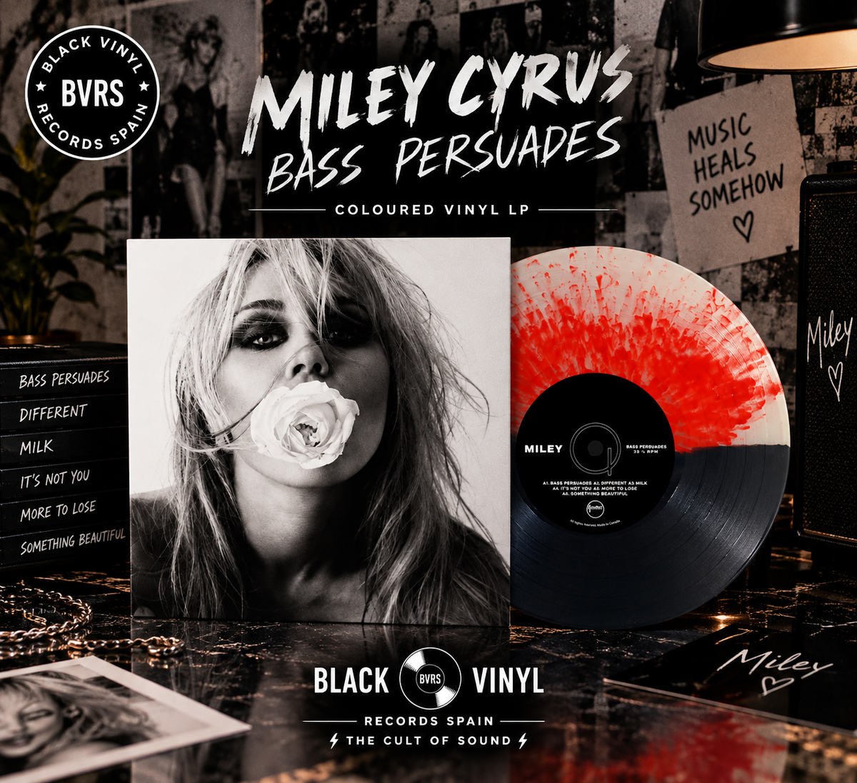 Miley - Bass Persuades (Coloured Vinyl LP) USA IMPORT