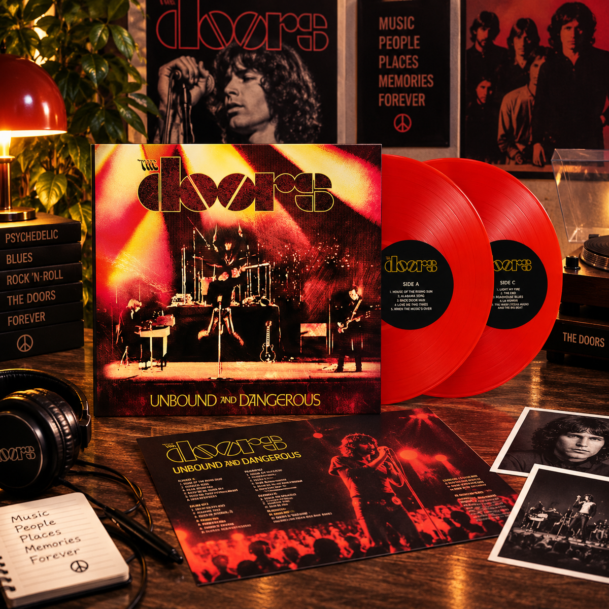 The Doors – Unbound And Dangerous [Translucent Red Vinyl 2LP]