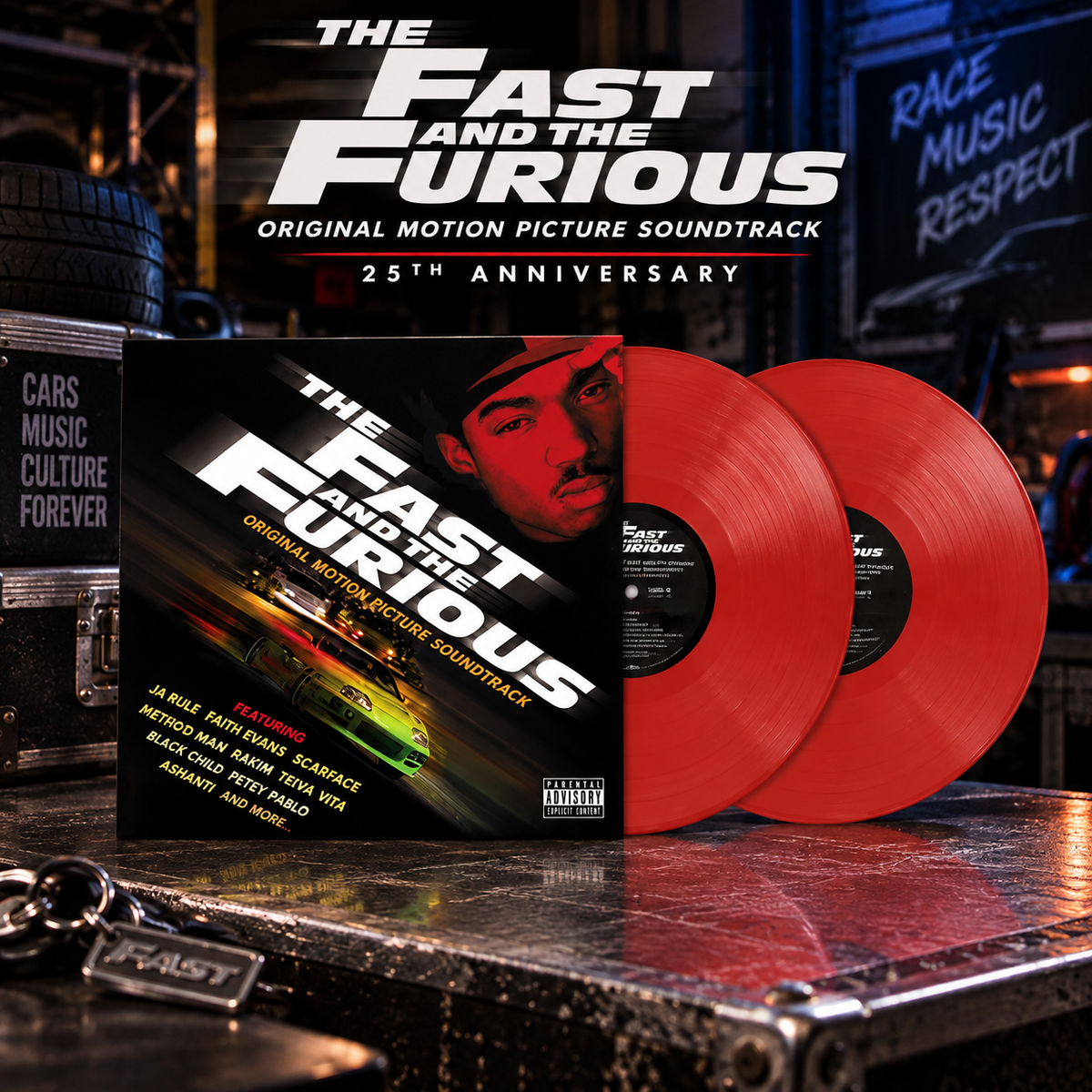 Various Artists - The Fast & The Furious (Original Soundtrack) - 25th Anniversary 2LP