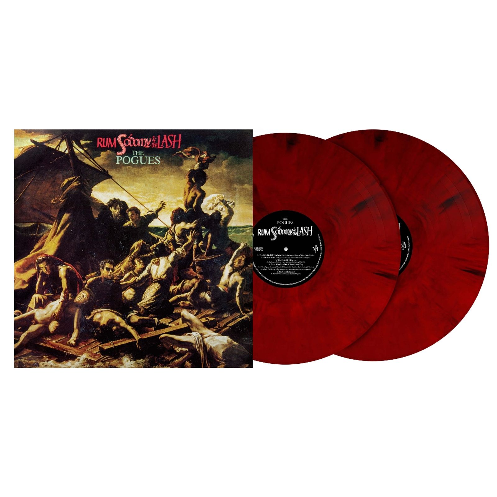 The Pogues Rum Sodomy & The Lash (40th Anniversary Edition) (Red Marbled Vinyl) 2 LPs