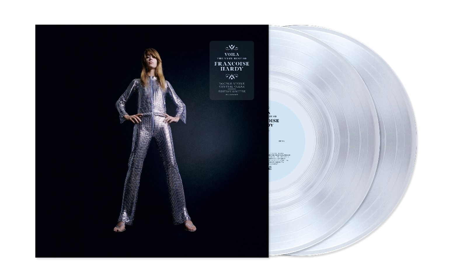 Françoise Hardy: Voilà - The Very Best Of Françoise Hardy (Limited Edition) (Crystal Clear Vinyl) 2 LPs