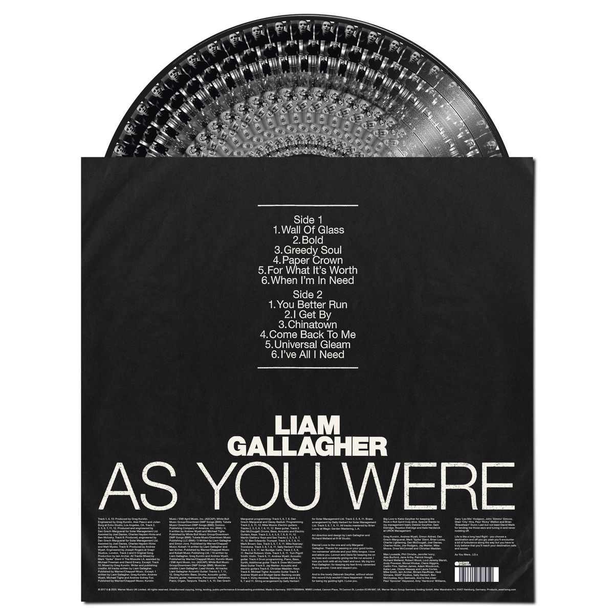 Liam Gallagher As You Were (Limited Edition) (Zoetrope Vinyl)