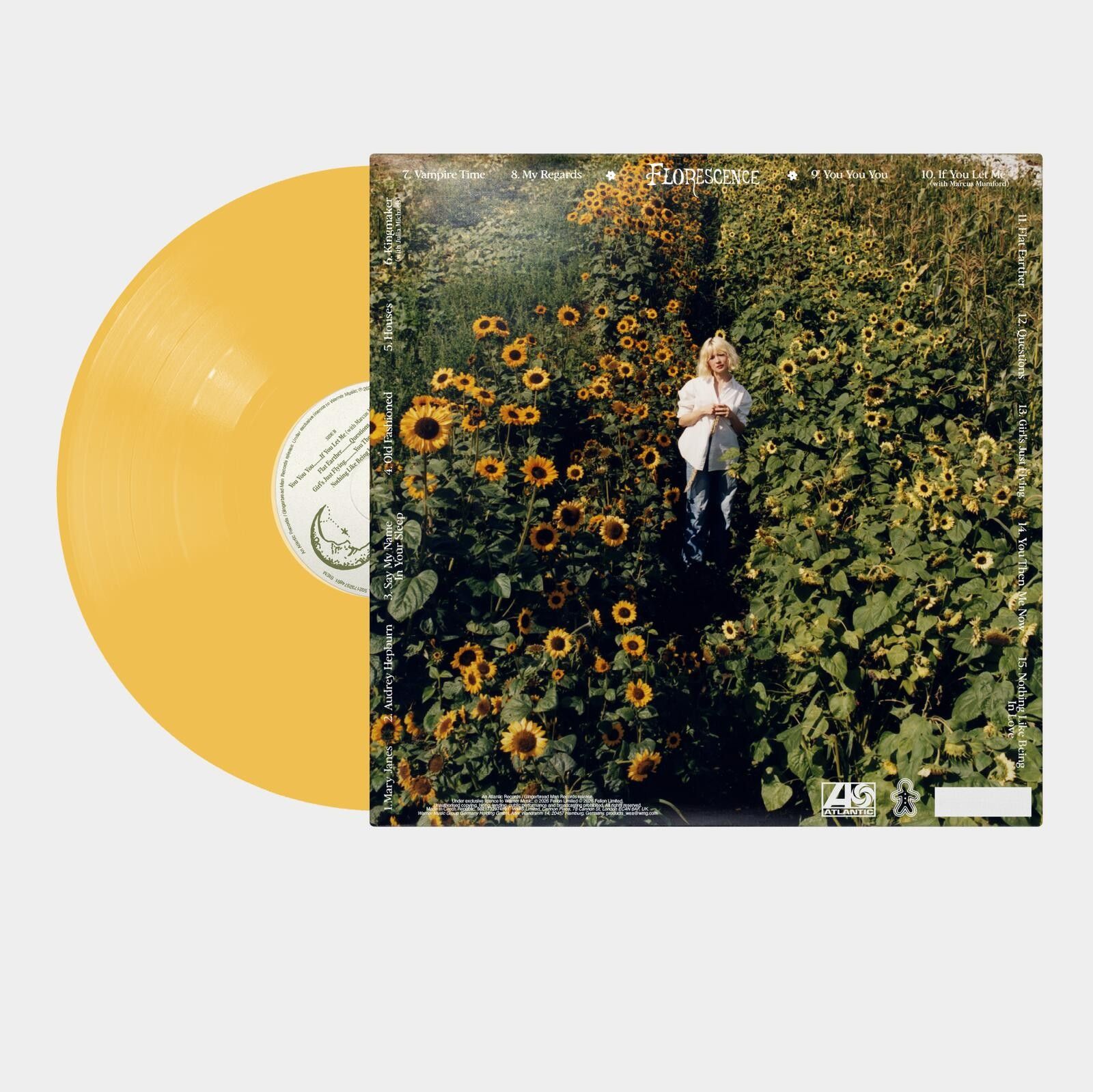 Maisie Peters Florescence (Florescence Sunflower Edition) (Limited Indie Exclusive Edition) (Yellow EcoRecord Vinyl) - Black Vinyl Records Spain