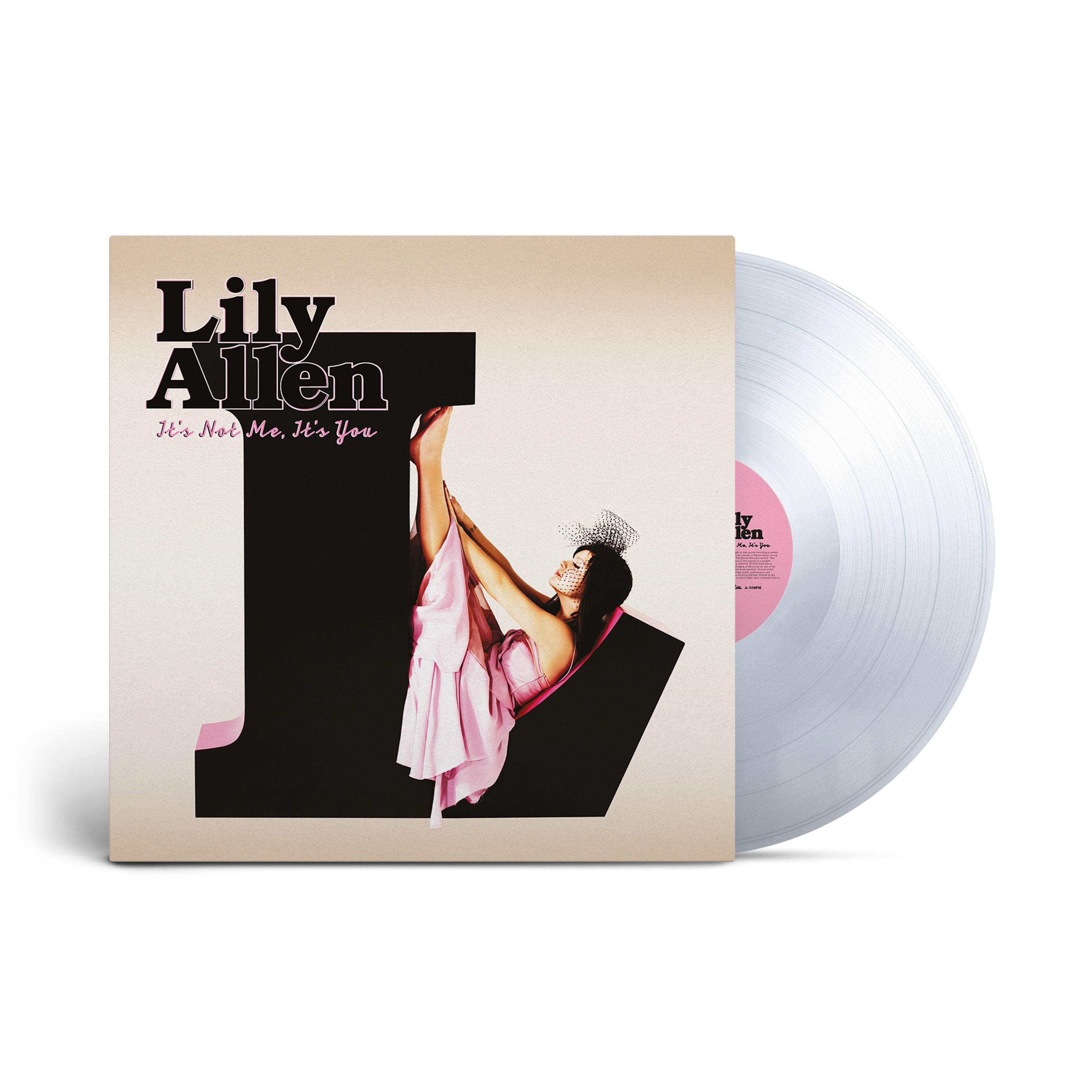 Lily Allen: It's Not Me, It's You (Crystal Clear Vinyl) LP - Black Vinyl Records Spain