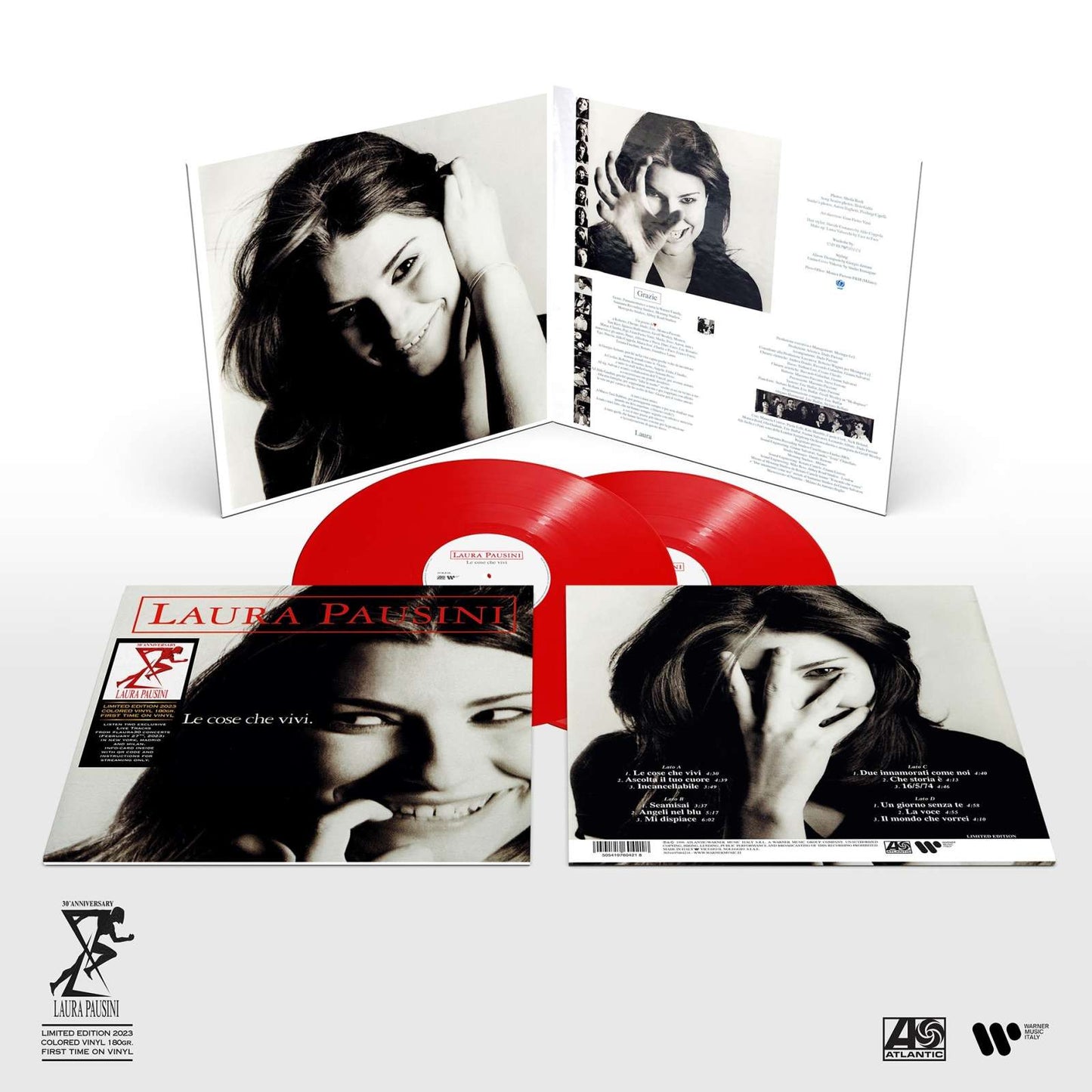 Laura Pausini: Le Cose Che Vivi (180g) (Limited Numbered Edition) (Red Vinyl) 2lps
