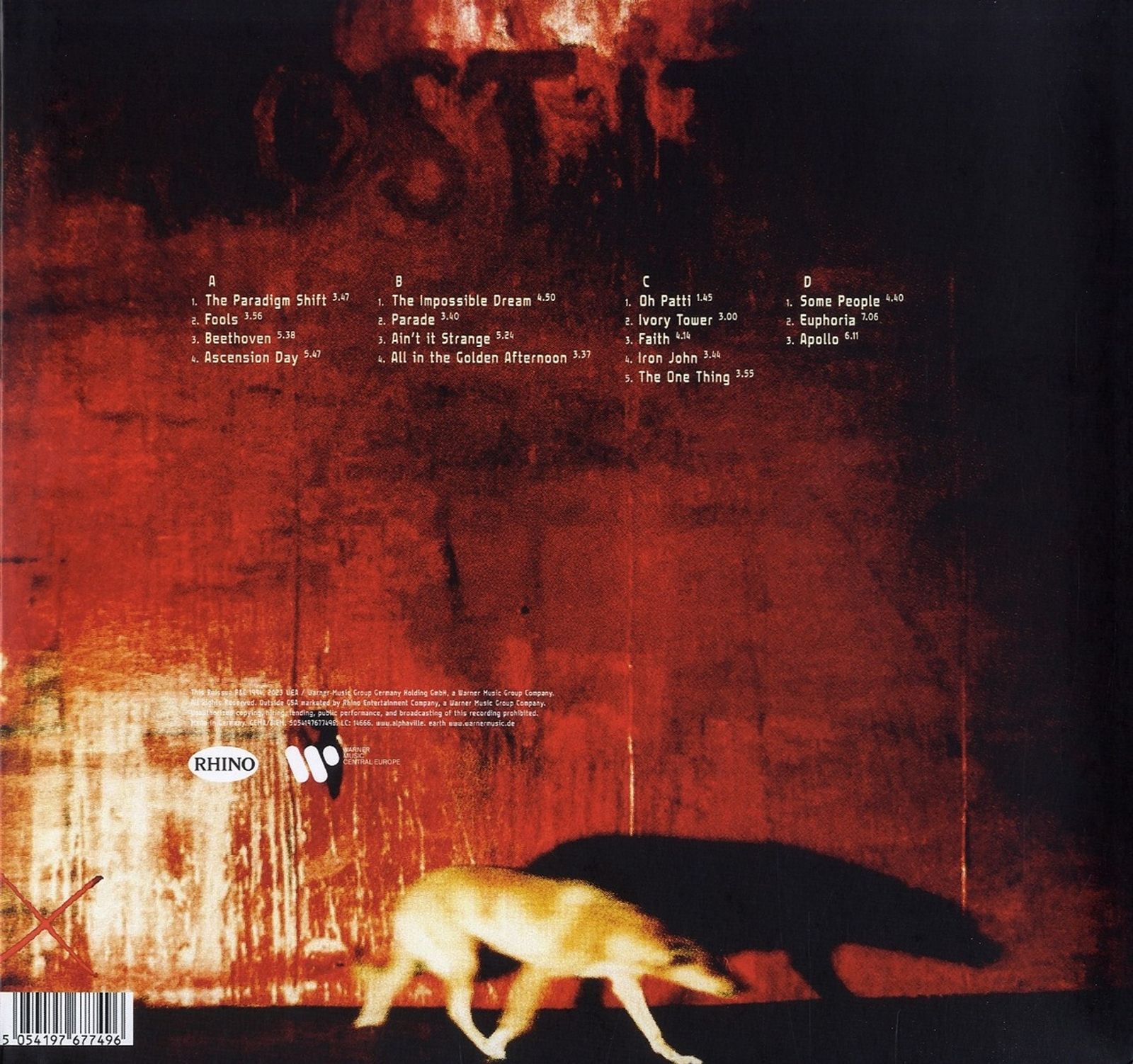 Alphaville: Prostitute (2023 Remaster) (180g) (Limited Edition) 2 LPs USA IMPORT