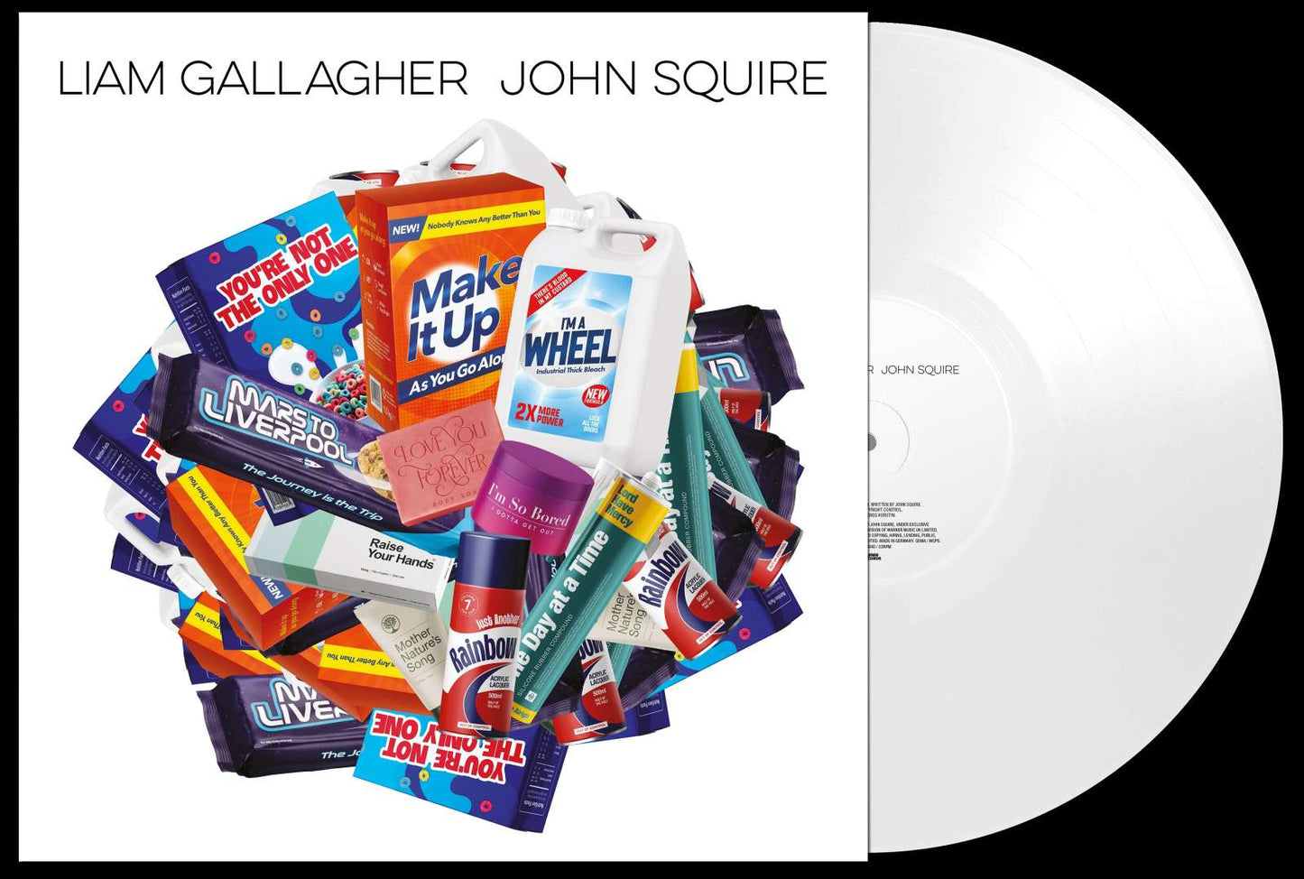Liam Gallagher & John Squire: Liam Gallagher & John Squire (Indie Exclusive Edition) (White Vinyl)