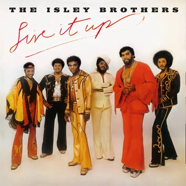 The Isley Brothers Live It Up LP