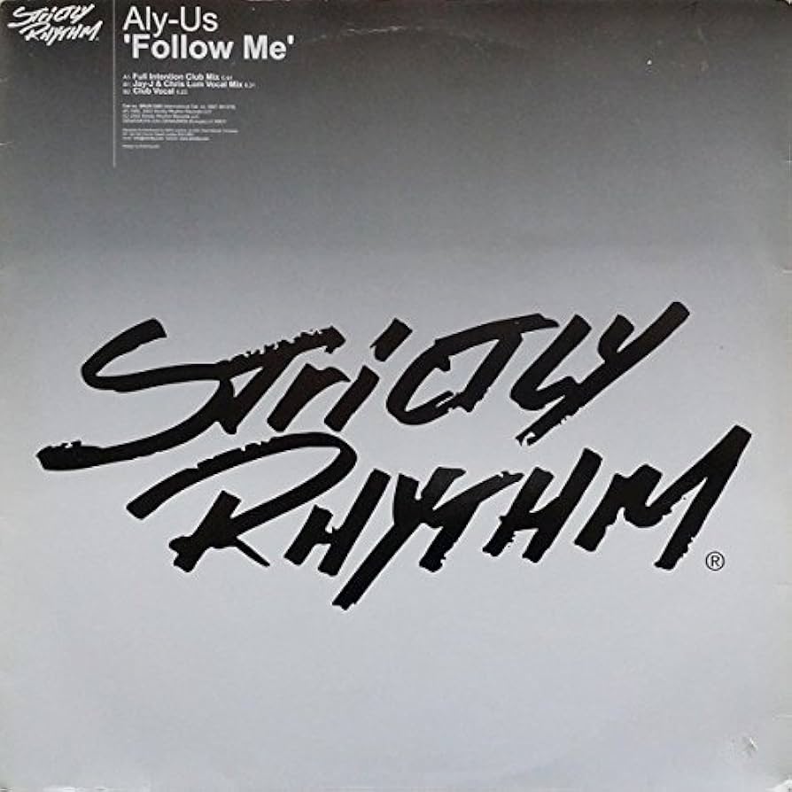 Aly-Us Follow Me Single 12" - Black Vinyl Records Spain