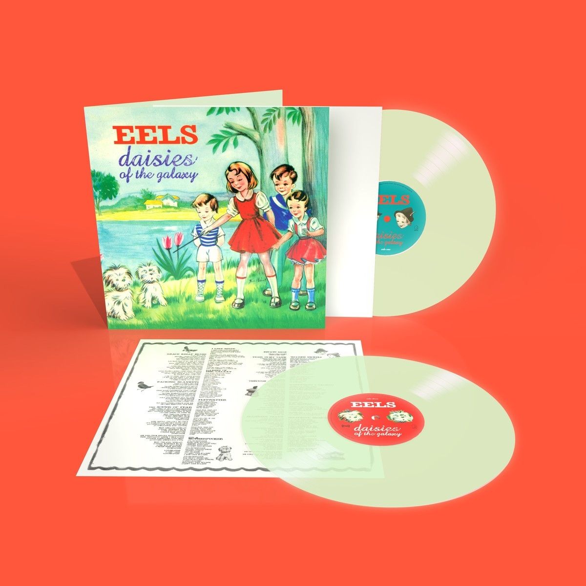 Eels Daisies of the Galaxy (Glow In The Dark Vinyl) 2 LPs