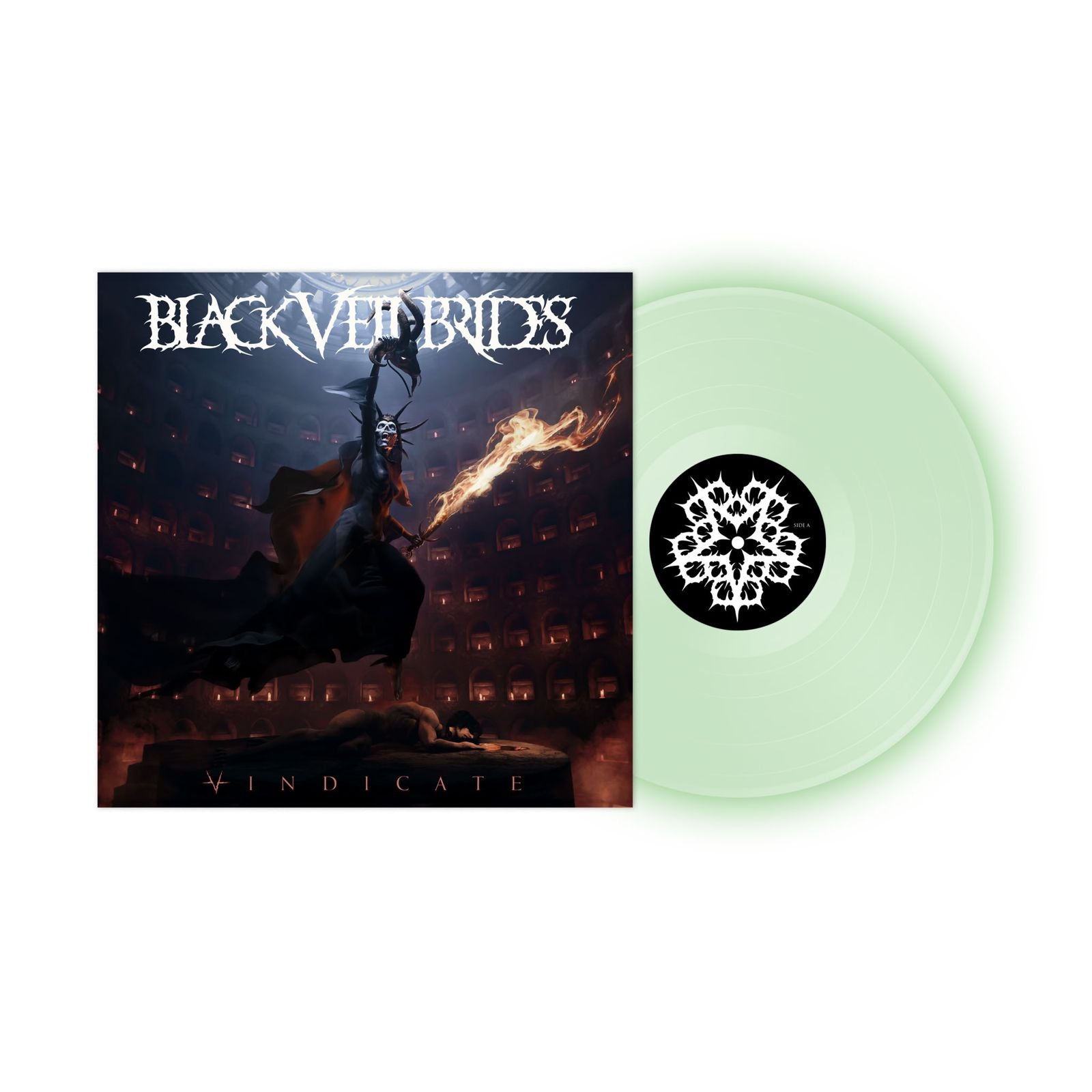 Black Veil Brides – Vindicate (Glow In The Dark Vinyl LP) - Black Vinyl Records Spain