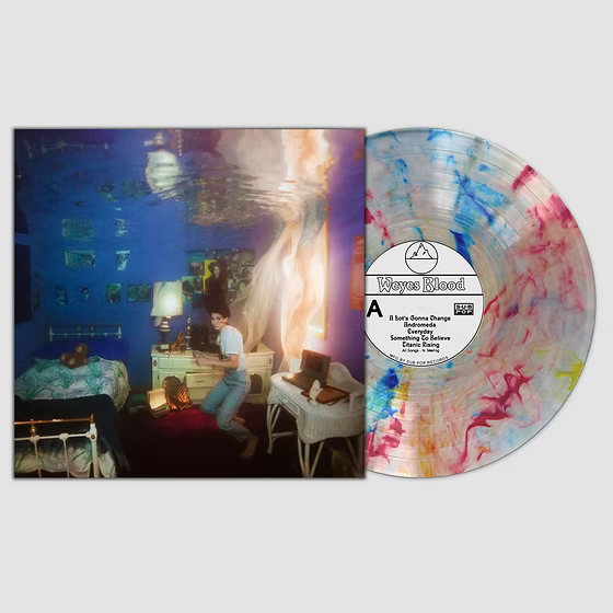 Weyes Blood - Titanic Rising “Wild Time” Rainbow Swirl LP USA