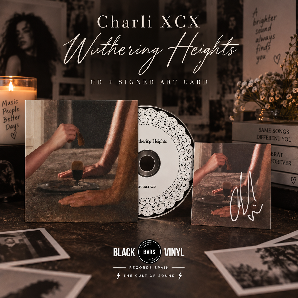Charli XCX – Wuthering Heights (CD + Signed Art Card) [UK Exclusive]