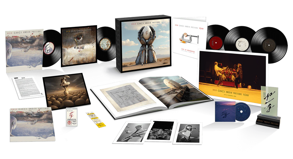 Rush: Grace Under Pressure (Limited Super Deluxe Edition) 5 LPs y 1 Blu-ray Audio