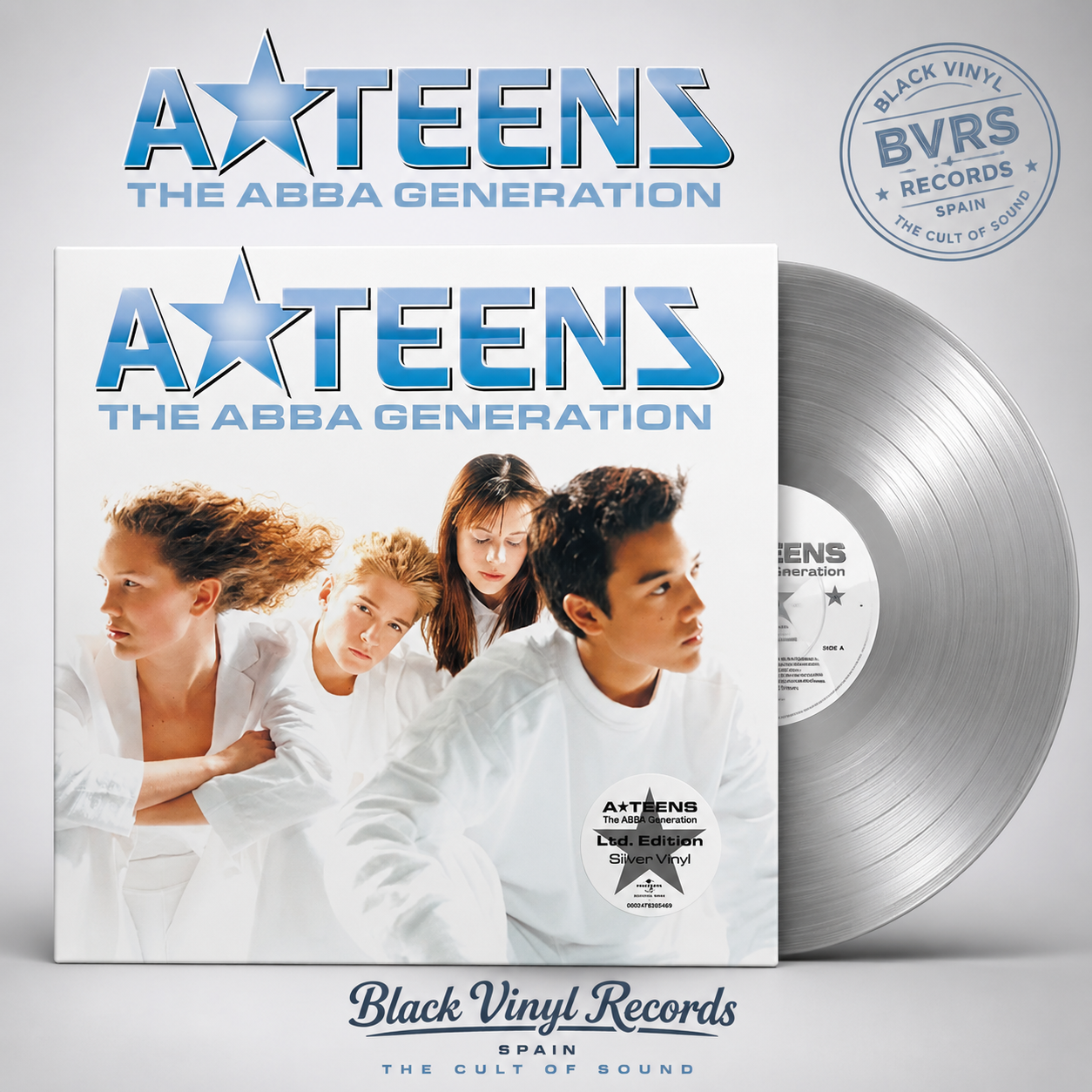 A*Teens – The ABBA Generation | Vinilo LP Plateado (Edición Limitada)