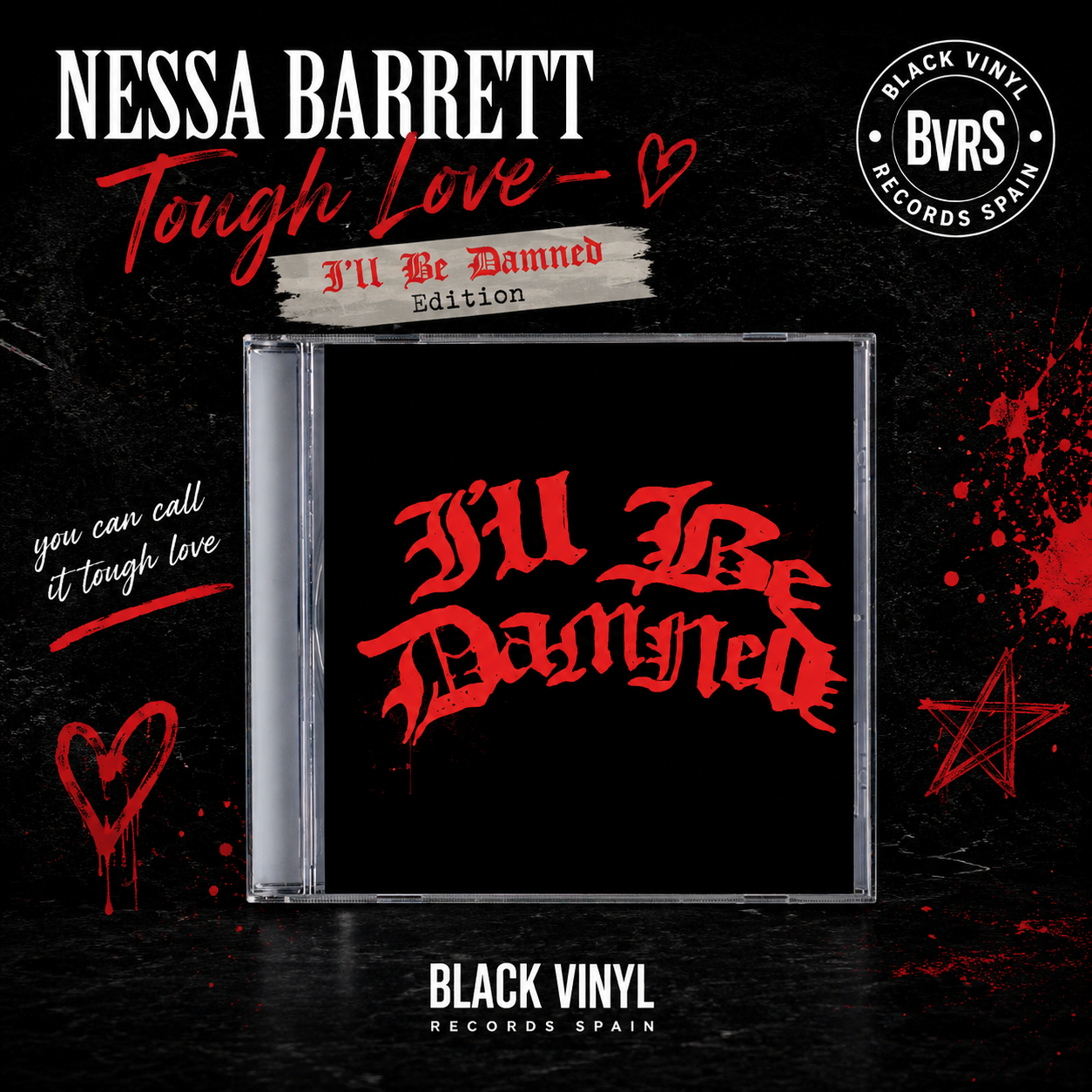 Nessa Barrett: Tough Love - CD (I'll Be Damned Edition)