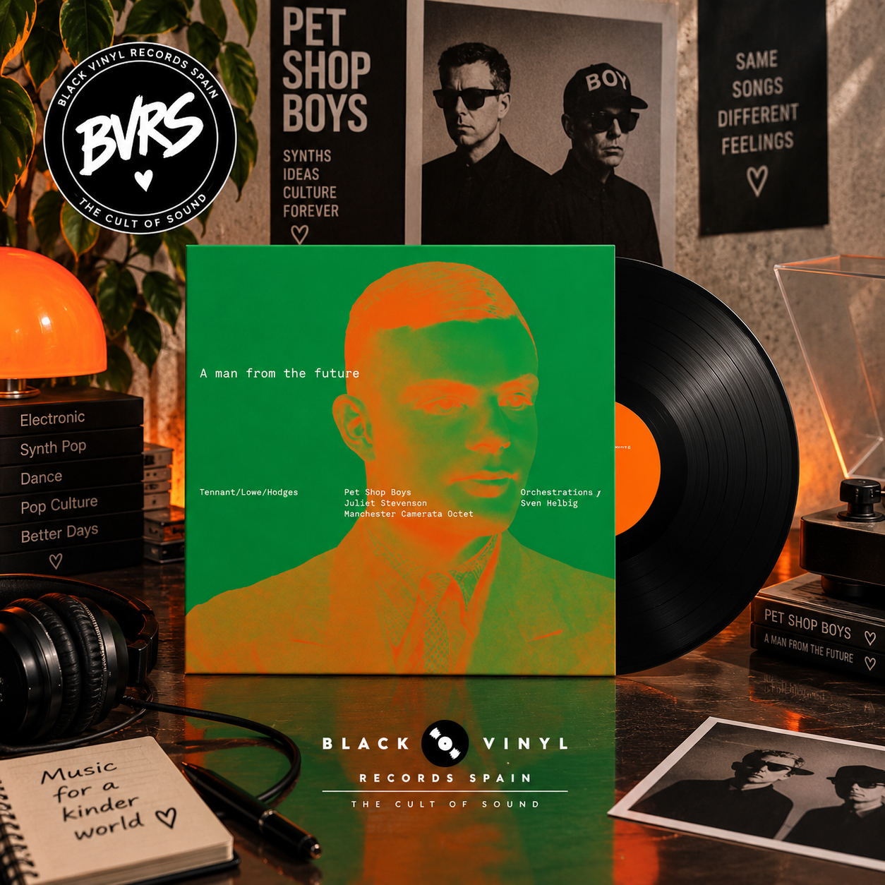 Pet Shop Boys – A Man From The Future (Limited Black Vinyl) [LP]